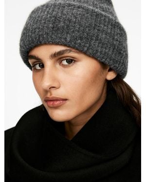 ARKET Beanie Aus Alpaka- Und Merinowolle - Schwarz