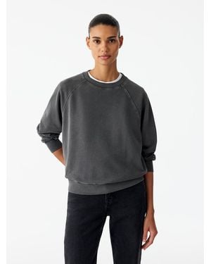 ARKET Cotton Terry Sweatshirt - Grey