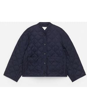 ARKET 2-In-1 Upcycled Down Liner Jacket - Blue