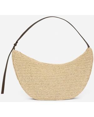 ARKET Straw Bag - Black