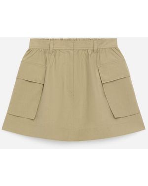 ARKET Cotton Utility Skirt - Natural