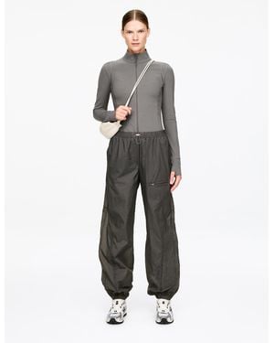 ARKET Sheer Ripstop Trousers - Grey