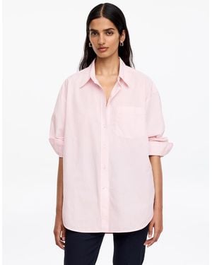ARKET Cotton Poplin Shirt - Pink