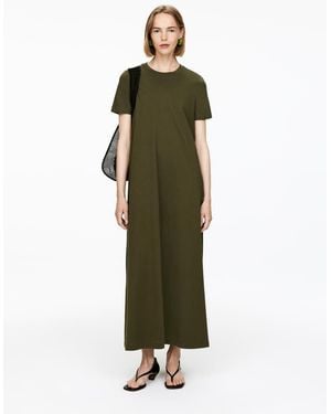 ARKET Maxi T-Shirt Dress - Green
