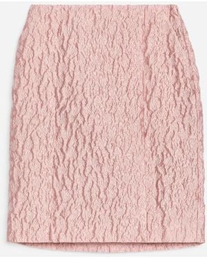 ARKET Brocade Skirt - Pink