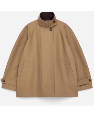 ARKET Corduroy-Collar Jacket - White
