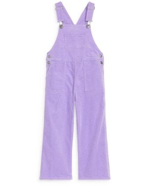 ARKET Corduroy Dungarees - Purple