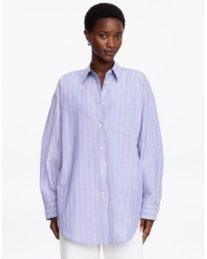 ARKET Oversized Batwing Shirt - Purple