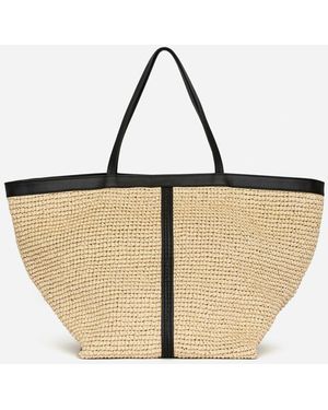 ARKET Straw Tote - Natural