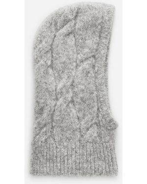 ARKET Alpaca-Blend Fitted Hood - Grey