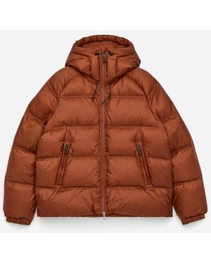 ARKET Upcycled Down Sporty Jacket - Brown