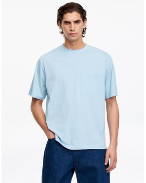 ARKET Relaxed Light-Weight T-Shirt - Blue