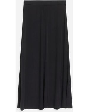 ARKET Maxi Jersey Skirt - Black