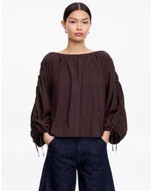 ARKET Gathered Blouse