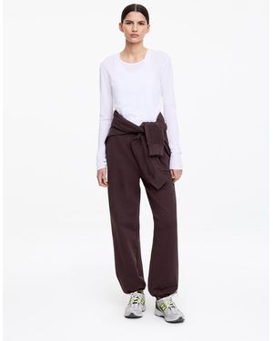 ARKET Terry Joggers - White