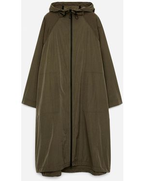 ARKET Hooded Nylon Parka - Green