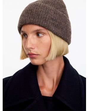 ARKET Alpaca-Blend Beanie - Blue