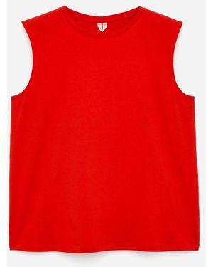 ARKET Loose Fit Tank Top - Red
