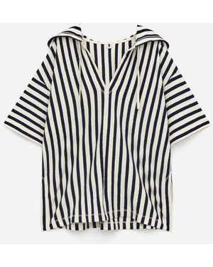 ARKET Hooded Towel Top - Black