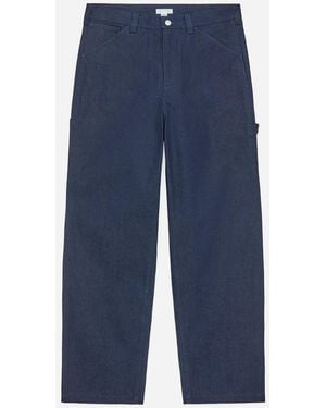ARKET Denim Workwear Trousers - Blue
