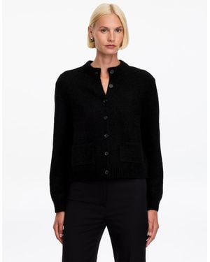 ARKET Alpaca-Wool Blend Cardigan - Black