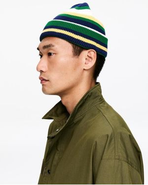 ARKET Cotton Beanie - Blue