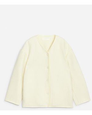 ARKET Wool-Blend Jacket - Natural