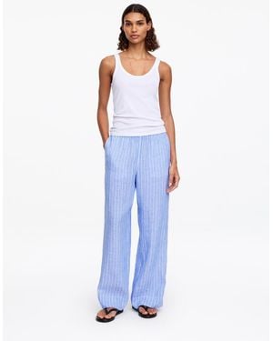 ARKET Linen Trousers - Blue