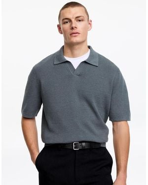 ARKET Slim Leather Belt - Black