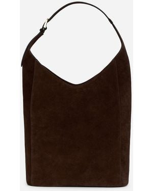 ARKET Split Suede Tote Bag - Brown