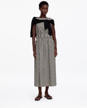 ARKET Seersucker Dress - White