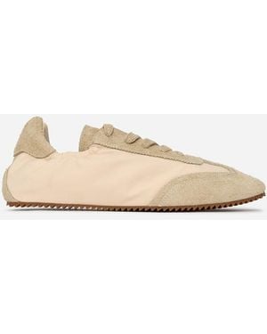 ARKET Suede Nylon Trainers - Black