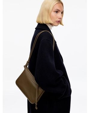 ARKET Leather Crossbody Bag - White