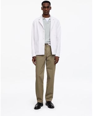 ARKET Straight Cotton Chinos - Green
