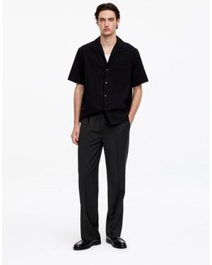 ARKET Wide Pull-On Trousers - Black