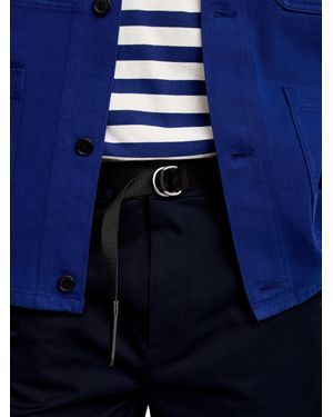 ARKET Webbing D-Ring Belt - Blue