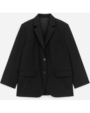ARKET Hopsack Wool Blazer - Black