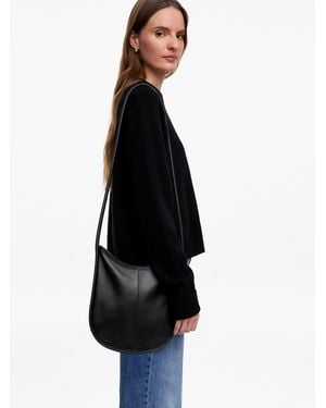 ARKET Crescent Crossbody Bag - Black