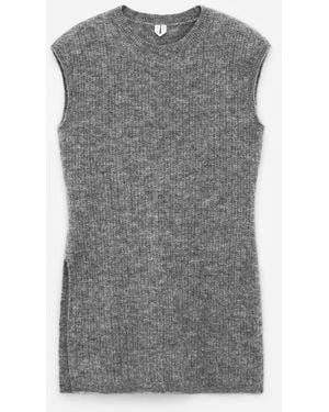 ARKET Alpaca Wool-Blend Vest - Grey