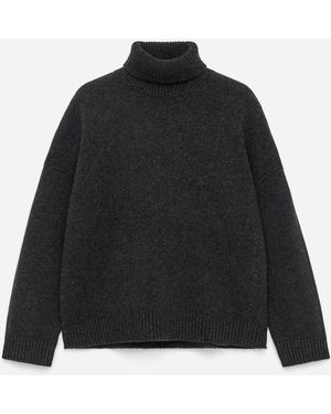 ARKET Wool Roll-Neck Jumper - Black