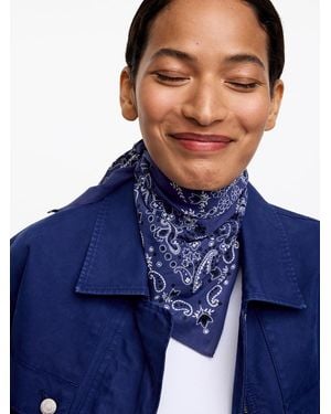 ARKET Cotton Scarf - Blue