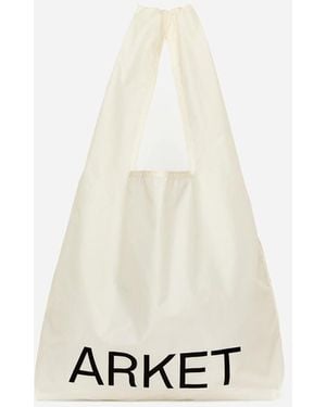 ARKET Faltbare Tragetasche - Weiß