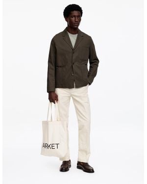ARKET Canvas Tote Bag - White