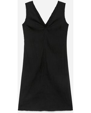 ARKET Frill-Detail Dress - Black