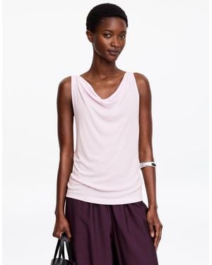 ARKET Draped Tank Top - White