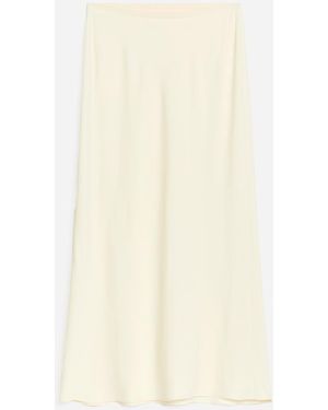 ARKET Drape Maxi Skirt - Natural