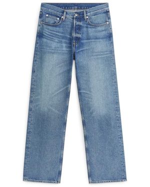 ARKET Shore Low Relaxed Jeans - Blue