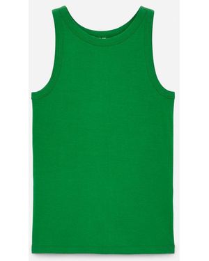 ARKET Rib Tank Top - Green