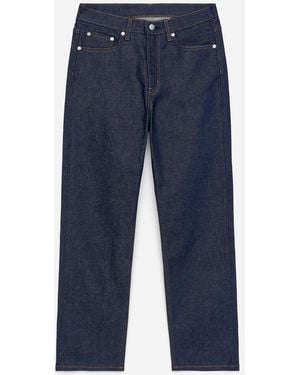 ARKET Jade Cropped Slim Jeans - Blue