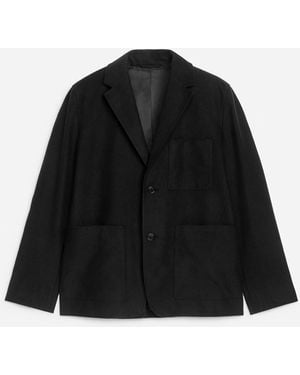 ARKET Moleskin Blazer - Black